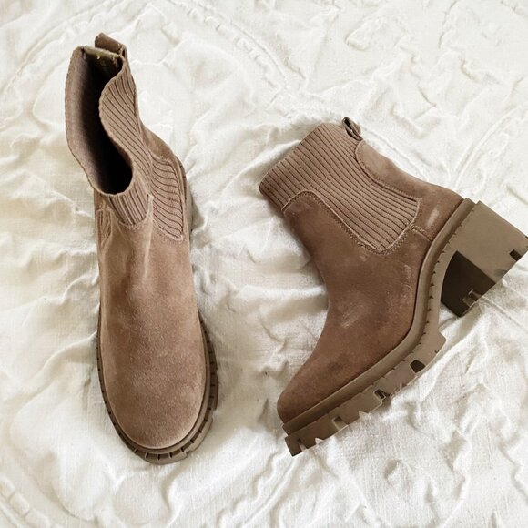 Steve Madden Zappa Lug Sole Bootie Size 7.5 New - Picture 3 of 5